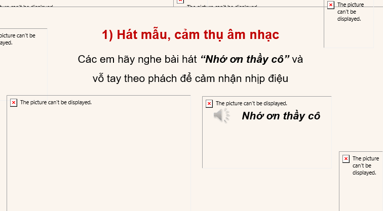Giáo án điện tử Âm nhạc 7 Kết nối tri thức Hát: Bài hát nhớ ơn thầy cô | PPT Âm nhạc 7