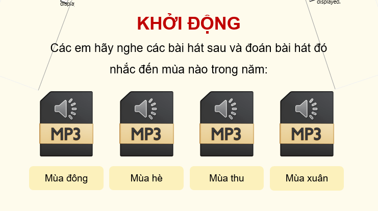 Giáo án điện tử Âm nhạc 7 Kết nối tri thức Nghe nhạc: Bài hát Sông Đakrông mùa xuân về | PPT Âm nhạc 7