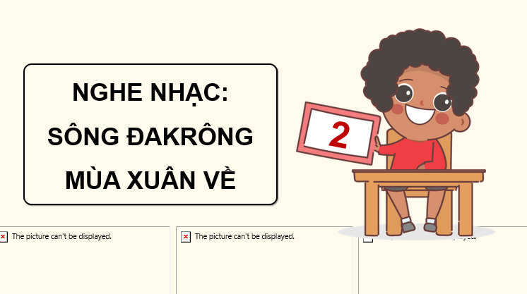 Giáo án điện tử Âm nhạc 7 Kết nối tri thức Nghe nhạc: Bài hát Sông Đakrông mùa xuân về | PPT Âm nhạc 7