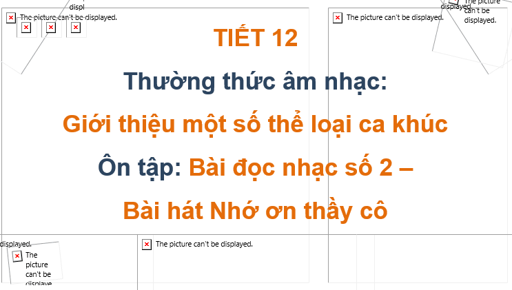 Giáo án điện tử Âm nhạc 7 Kết nối tri thức Thường thức âm nhạc: Giới thiệu một số thể loại ca khúc | PPT Âm nhạc 7