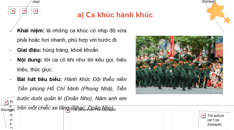 Giáo án điện tử Âm nhạc 7 Kết nối tri thức Thường thức âm nhạc: Giới thiệu một số thể loại ca khúc | PPT Âm nhạc 7