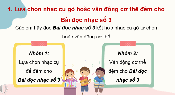 Giáo án điện tử Âm nhạc 7 Kết nối tri thức Vận dụng - Sáng tạo trang 36 | PPT Âm nhạc 7
