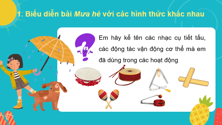 Giáo án điện tử Âm nhạc 7 Kết nối tri thức Vận dụng - Sáng tạo trang 66 | PPT Âm nhạc 7