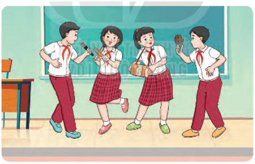 Giáo án Âm nhạc 7 Kết nối tri thức Vận dụng - Sáng tạo trang 20 