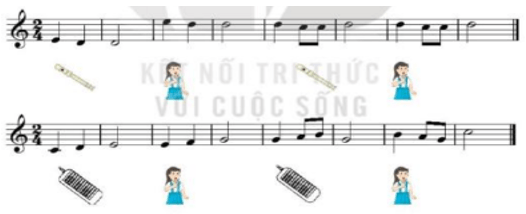 Giáo án Âm nhạc 7 Kết nối tri thức Vận dụng - Sáng tạo trang 52 
