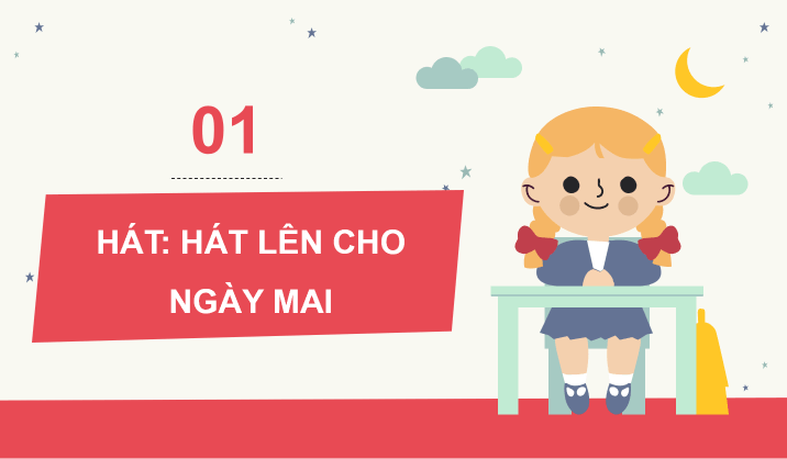 Giáo án điện tử Âm nhạc 8 Kết nối tri thức Hát: Bài hát Hát lên cho ngày mai | PPT Âm nhạc 8