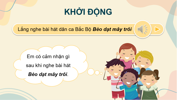 Giáo án điện tử Âm nhạc 8 Kết nối tri thức Hát: Bài hát Soi bóng bên hồ | PPT Âm nhạc 8