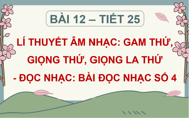 Giáo án điện tử Âm nhạc 8 Kết nối tri thức Lí thuyết âm nhạc: Gam thứ, giọng thứ, giọng La thứ | PPT Âm nhạc 8