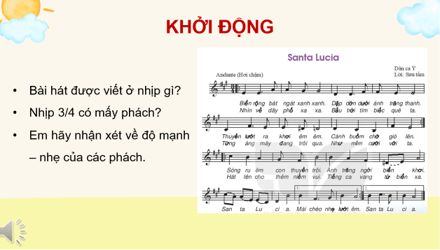Giáo án điện tử Âm nhạc 8 Kết nối tri thức Lý Thuyết âm nhạc: Nhịp 38 | PPT Âm nhạc 8