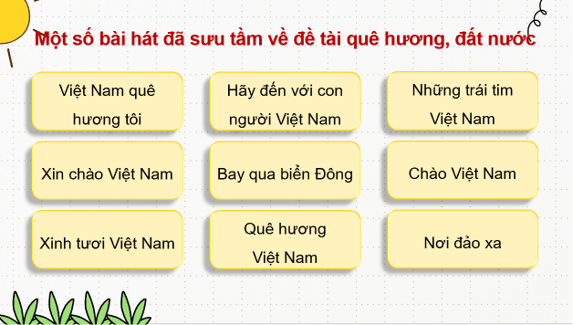 Giáo án điện tử Âm nhạc 8 Kết nối tri thức Vận dụng - Sáng tạo trang 18 | PPT Âm nhạc 8