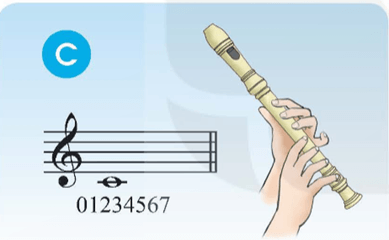 Giáo án Âm nhạc 9 Kết nối tri thức Nhạc cụ: Recorder hoặc kèn phím trang 17