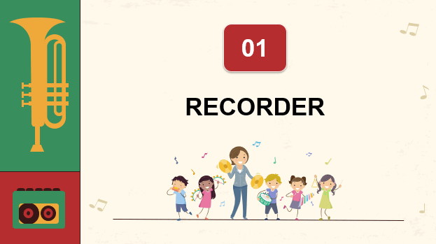 Giáo án điện tử Âm nhạc 9 Kết nối tri thức Nhạc cụ: Recorder hoặc kèn phím trang 35 | PPT Âm nhạc 9