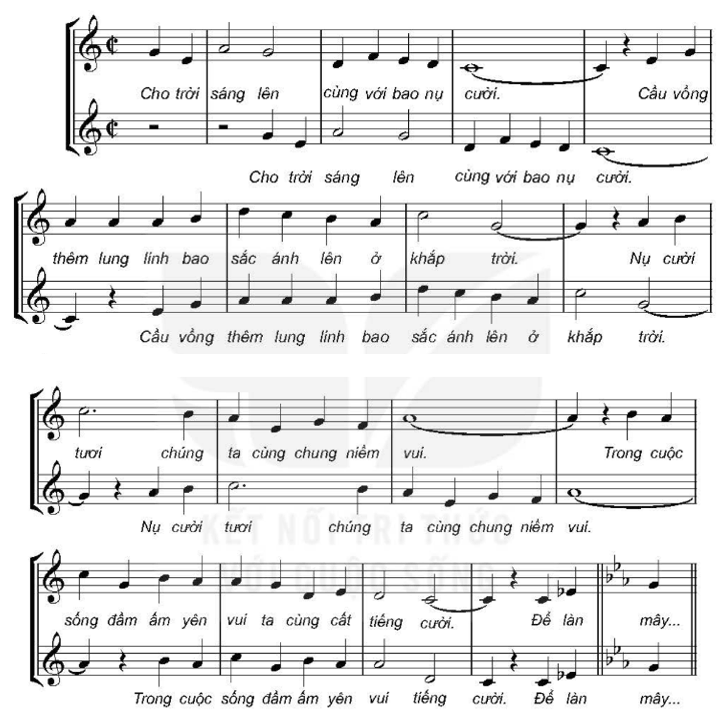 Giáo án Âm nhạc 9 Kết nối tri thức Vận dụng – Sáng tạo trang 50