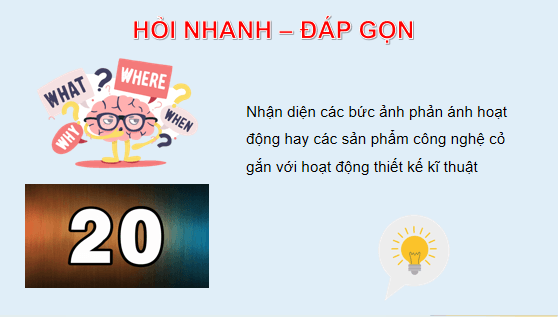Giáo án điện tử Công nghệ 10 Kết nối tri thức Bài 17: Khái quát về thiết kế kĩ thuật | PPT Công nghệ 10