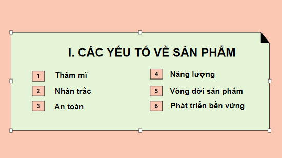 Giáo án điện tử Công nghệ 10 Kết nối tri thức Bài 19: Những yếu tố ảnh hưởng đến thiết kế kĩ thuật | PPT Công nghệ 10