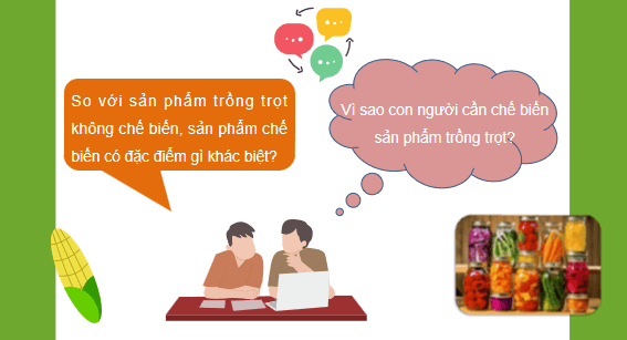 Giáo án điện tử Công nghệ 10 Kết nối tri thức Bài 21: Chế biến sản phẩm trồng trọt | PPT Công nghệ 10