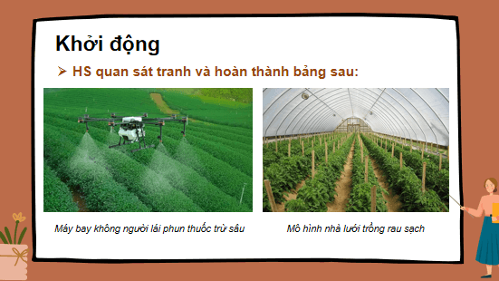 Giáo án điện tử Công nghệ 10 Kết nối tri thức Bài 23: Giới thiệu về trồng trọt công nghệ cao | PPT Công nghệ 10
