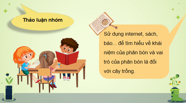 Giáo án điện tử Công nghệ 10 Kết nối tri thức Bài 7: Giới thiệu về phân bón | PPT Công nghệ 10