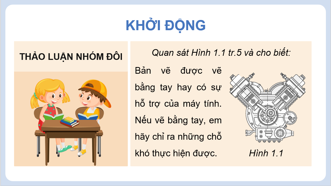 Giáo án điện tử Chuyên đề Công nghệ 10 Kết nối tri thức Bài 1: Vai trò của công nghệ thông tin trong các hoạt động tạo lập bản vẽ và thiết kế kĩ thuật | PPT Chuyên đề Công nghệ 10