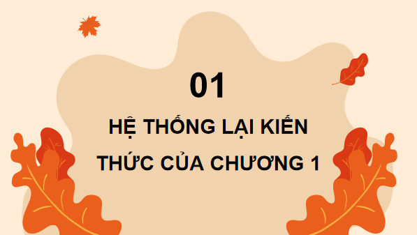 Giáo án điện tử Công nghệ 10 Kết nối tri thức Ôn tập chương 1 | PPT Công nghệ 10