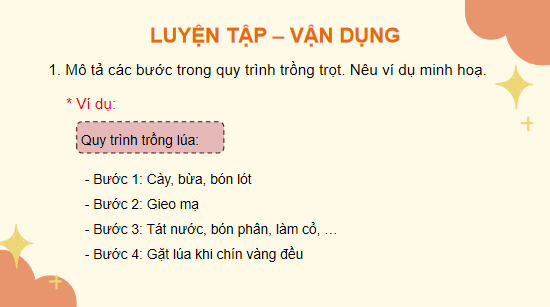 Giáo án điện tử Công nghệ 10 Kết nối tri thức Ôn tập chương 6 | PPT Công nghệ 10