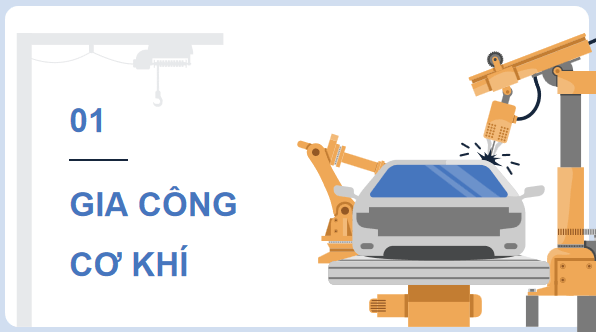 Giáo án điện tử Công nghệ 11 Kết nối tri thức Bài 7: Khái quát về gia công cơ khí | PPT Công nghệ 11