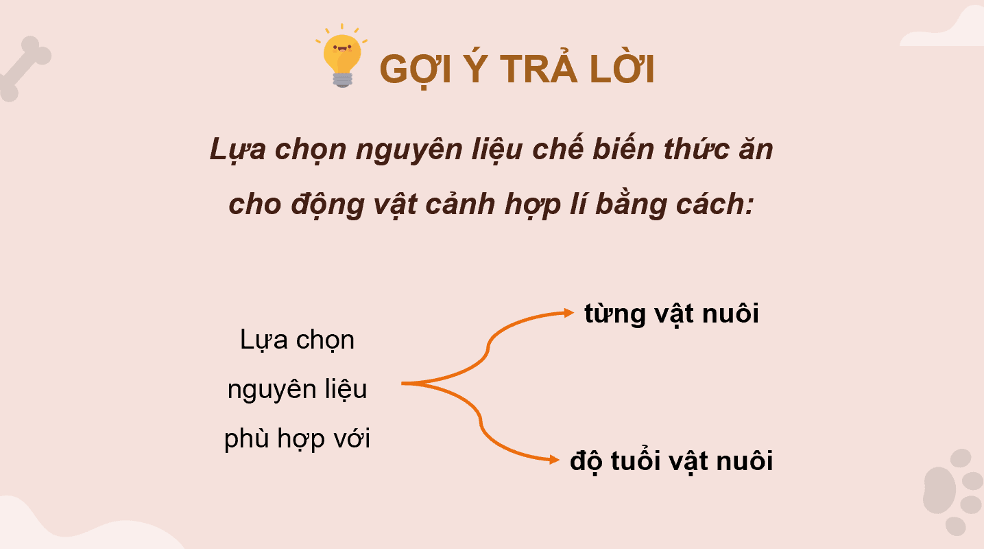 Giáo án điện tử Chuyên đề Công nghệ 11 Kết nối tri thức Bài 10: Chế biến thức ăn cho động vật cảnh | PPT Chuyên đề Công nghệ 11