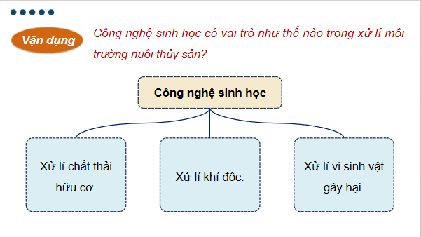 Giáo án điện tử Công nghệ 12 Kết nối tri thức Bài 12: Biện pháp xử lí môi trường nuôi thuỷ sản | PPT Công nghệ 12