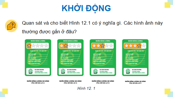Giáo án điện tử Công nghệ 12 Kết nối tri thức Bài 12: Tiết kiệm điện năng | PPT Công nghệ 12