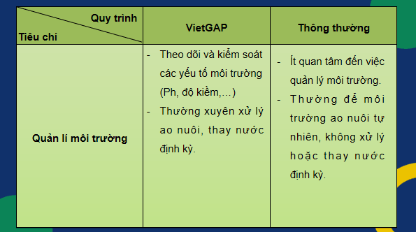 Giáo án điện tử Công nghệ 12 Kết nối tri thức Bài 20: Nuôi thuỷ sản theo tiêu chuẩn VietGAP | PPT Công nghệ 12