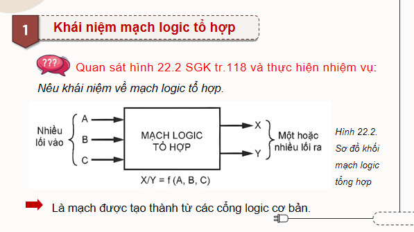 Giáo án điện tử Công nghệ 12 Kết nối tri thức Bài 22: Một số mạch xử lí tín hiệu trong điện tử số | PPT Công nghệ 12