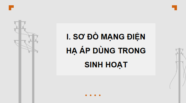 Giáo án điện tử Công nghệ 12 Kết nối tri thức Bài 7: Mạng điện hạ áp dùng trong sinh hoạt | PPT Công nghệ 12