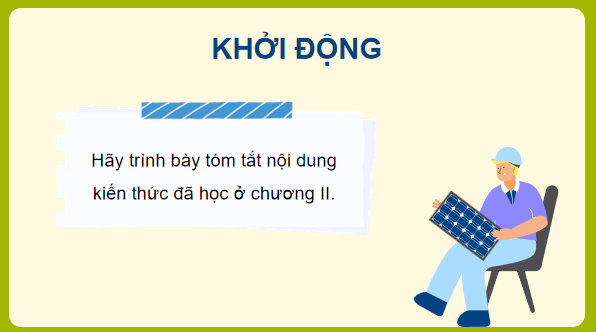 Giáo án điện tử Công nghệ 12 Kết nối tri thức Tổng kết Chương 2 | PPT Công nghệ 12