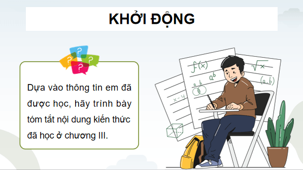 Giáo án điện tử Công nghệ 12 Kết nối tri thức Tổng kết Chương 3 | PPT Công nghệ 12