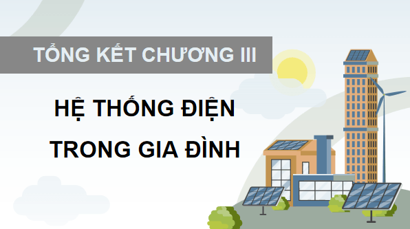 Giáo án điện tử Công nghệ 12 Kết nối tri thức Tổng kết Chương 3 | PPT Công nghệ 12