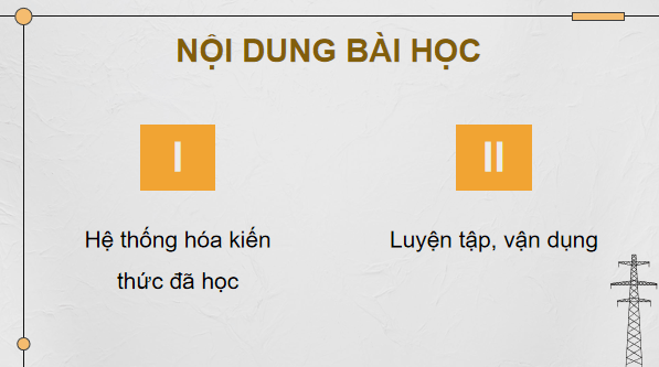 Giáo án điện tử Công nghệ 12 Kết nối tri thức Tổng kết Chương 4 | PPT Công nghệ 12