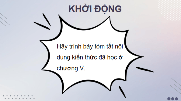 Giáo án điện tử Công nghệ 12 Kết nối tri thức Tổng kết Chương 5 | PPT Công nghệ 12