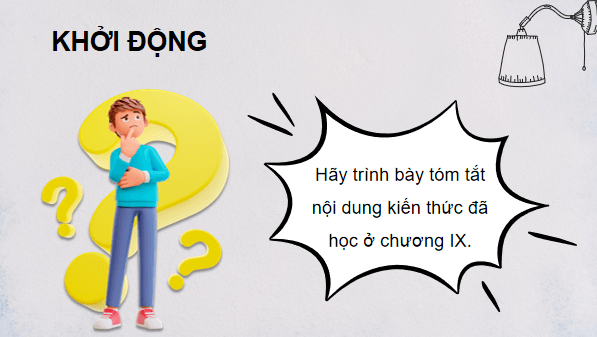 Giáo án điện tử Công nghệ 12 Kết nối tri thức Tổng kết Chương 9 | PPT Công nghệ 12