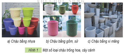 Giáo án Công nghệ lớp 4 Kết nối tri thức Bài 3: Vật liệu và dụng cụ trồng hoa, cây cảnh trong chậu