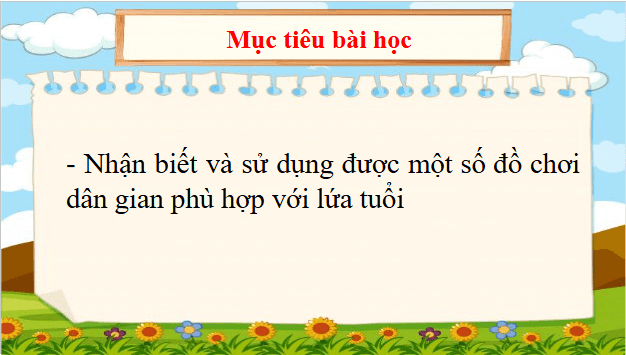 Giáo án điện tử Công nghệ lớp 4 Cánh diều Bài 11: Đồ chơi dân gian | PPT Công nghệ 4