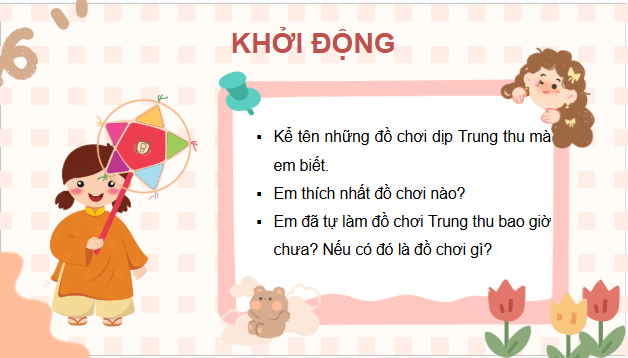 Giáo án điện tử Công nghệ lớp 4 Kết nối tri thức Bài 11: Làm đèn lồng | PPT Công nghệ 4