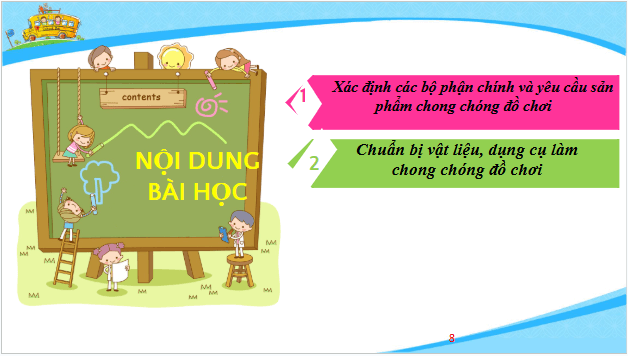 Giáo án điện tử Công nghệ lớp 4 Cánh diều Bài 12: Làm chong chóng | PPT Công nghệ 4