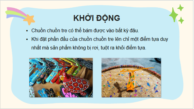 Giáo án điện tử Công nghệ lớp 4 Kết nối tri thức Bài 12: Làm chuồn chuồn thăng bằng | PPT Công nghệ 4