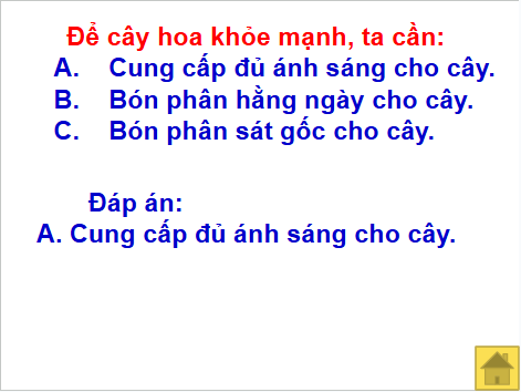 Giáo án điện tử Công nghệ lớp 4 Cánh diều Bài 7: Trồng và chăm sóc cây cảnh trong chậu | PPT Công nghệ 4