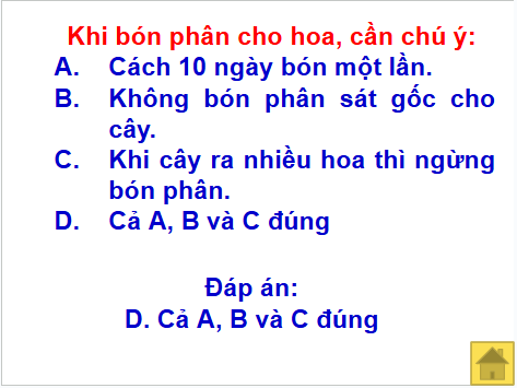 Giáo án điện tử Công nghệ lớp 4 Cánh diều Bài 7: Trồng và chăm sóc cây cảnh trong chậu | PPT Công nghệ 4