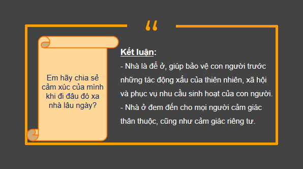 Giáo án điện tử Công nghệ 6 Kết nối tri thức Bài 1: Khái quát về nhà ở | PPT Công nghệ 6