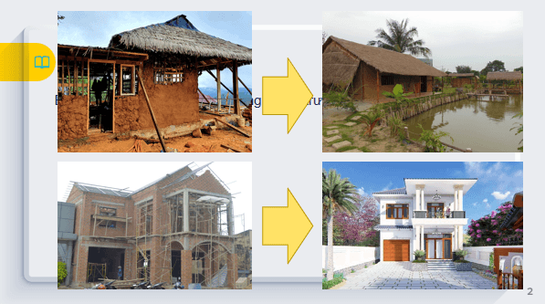 Giáo án điện tử Công nghệ 6 Kết nối tri thức Bài 2: Xây dựng nhà ở | PPT Công nghệ 6