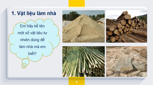 Giáo án điện tử Công nghệ 6 Kết nối tri thức Bài 2: Xây dựng nhà ở | PPT Công nghệ 6