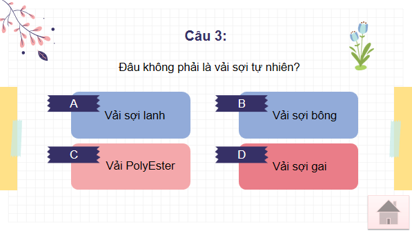 Giáo án điện tử Công nghệ 6 Kết nối tri thức Ôn tập chương 3: Trang phục và thời trang | PPT Công nghệ 6