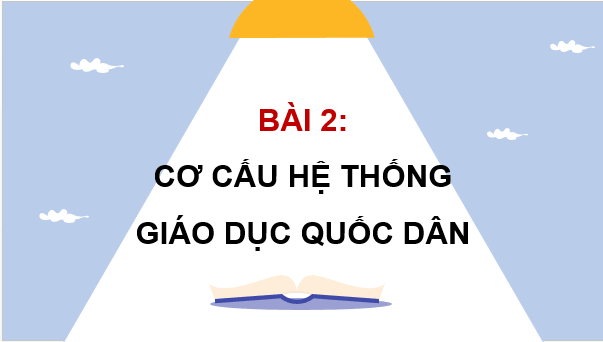 Giáo án điện tử Công nghệ 9 Kết nối tri thức Bài 2: Cơ cấu hệ thống giáo dục quốc dân | PPT Công nghệ 9
